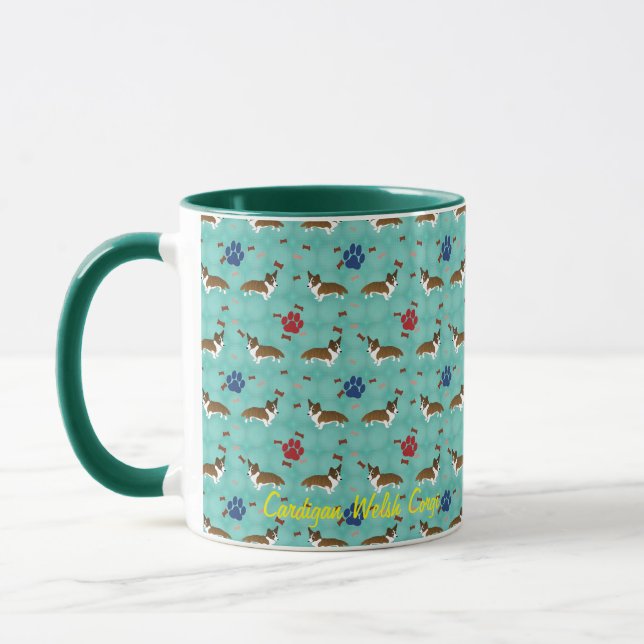 Cardigan Welsh Corgi Mug (Left)