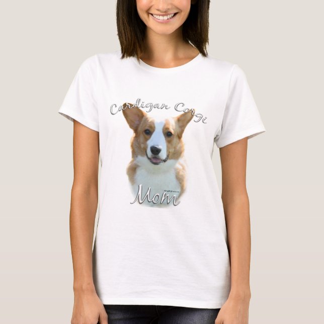 Cardigan Welsh Corgi  Mum 2 T-Shirt (Front)