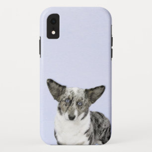 Cardigan Welsh Corgi Painting - Original Dog Art Case-Mate iPhone Case