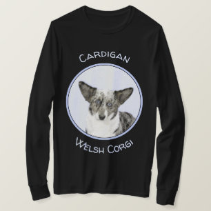 Cardigan Welsh Corgi Painting - Original Dog Art T-Shirt