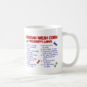 CARDIGAN WELSH CORGI Property Laws 2 Coffee Mug