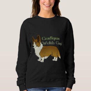 Cardigan Welsh Corgi Red Active Sweatshirt