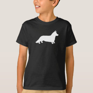 Cardigan Welsh Corgi Silhouette T-Shirt