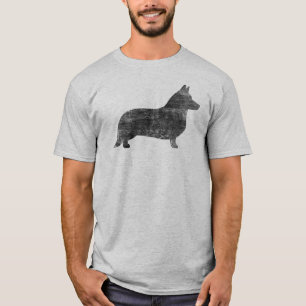 Cardigan Welsh Corgi  Silhouette T-Shirt