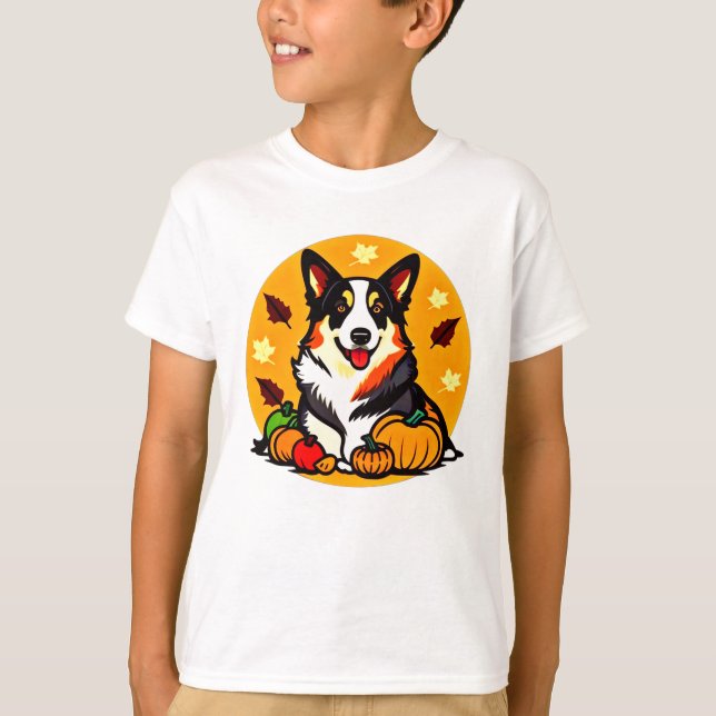 Cardigan Welsh Corgi T-Shirt (Front)