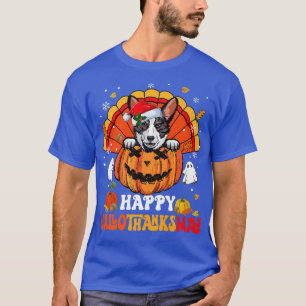 Cardigan Welsh Corgis Dog Happy Hallothanksmas Hal T-Shirt