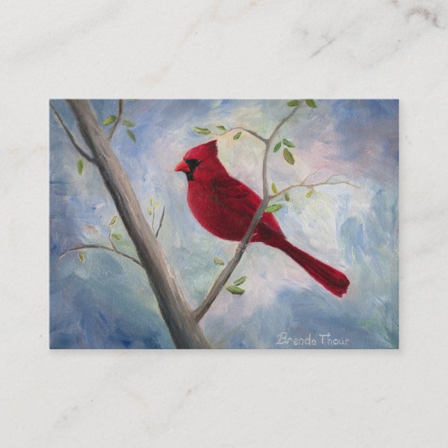 Cardinal ArtCard Business Card (Front)