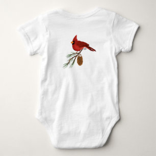 Cardinal Baby  Bodysuit