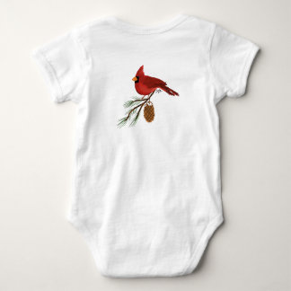 Cardinal Baby  Bodysuit