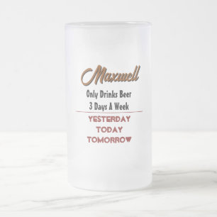 Cardinal Beer Frosted Mug