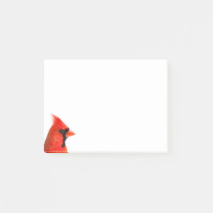 Cardinal Bird Post-it Notes
