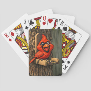 Cardinal caricature  playing cards