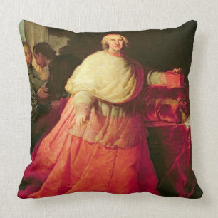 Cardinal Carlos de Borja, c.1721 (oil on canvas) Cushion