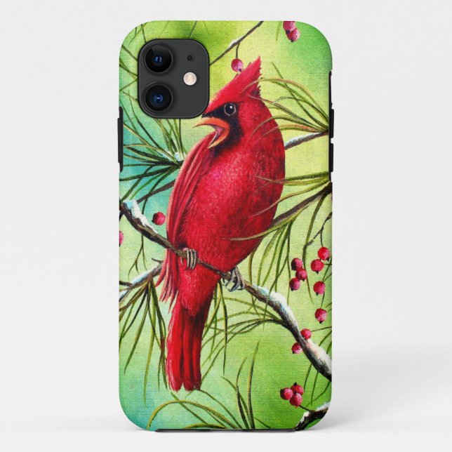 Cardinal Case-Mate iPhone Case (Back)