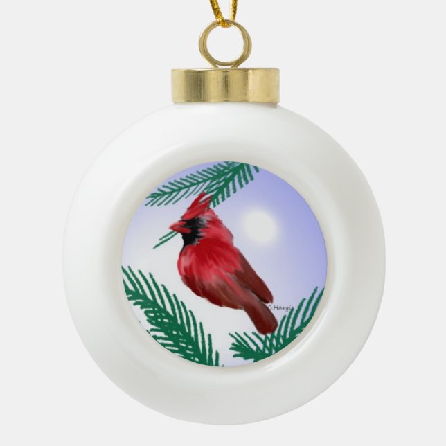 CARDINAL CHRISTMAS DECORATION (Front)