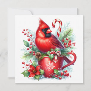 Cardinal Christmas Greeting Card