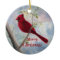 Cardinal Christmas Ornament