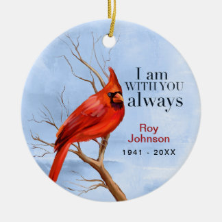 Cardinal Christmas Remembrance Memorial Ornament