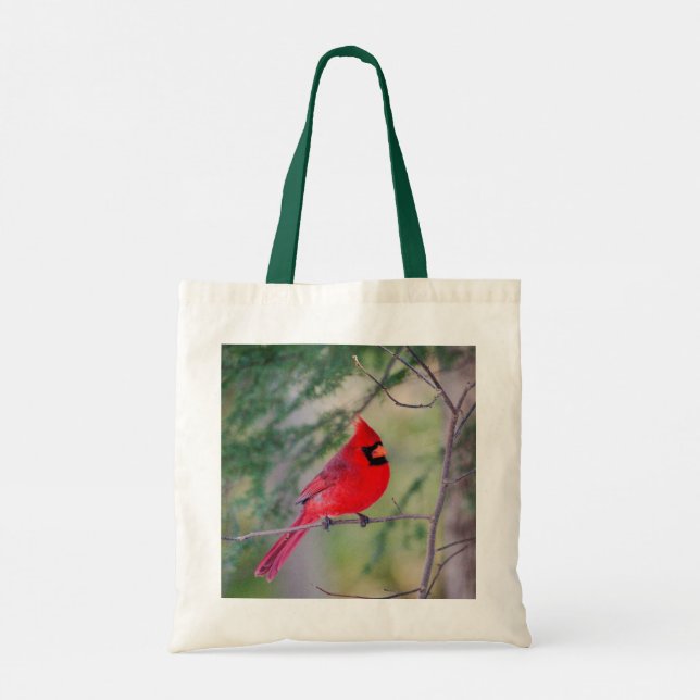 Cardinal Contrast Tote Bag (Back)