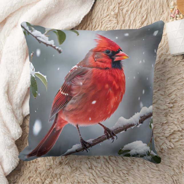 Cardinal  cushion (Blanket)