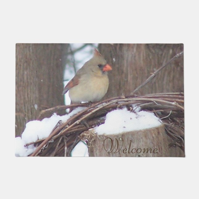 Cardinal Door Mat (Front)