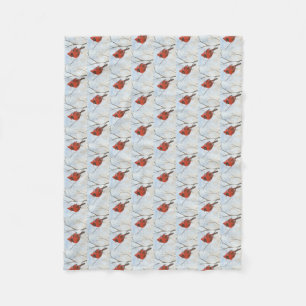 Cardinal Fleece Blanket