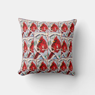 Cardinal Fun Pillow