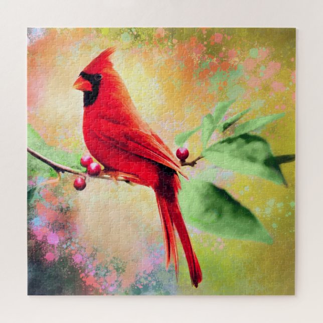 Cardinal Jigsaw Puzzle (Horizontal)