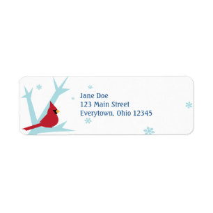 Cardinal Joy to the World Labels
