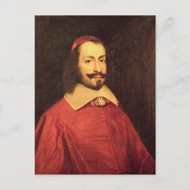 Cardinal Jules Mazarin Postcard (Front)