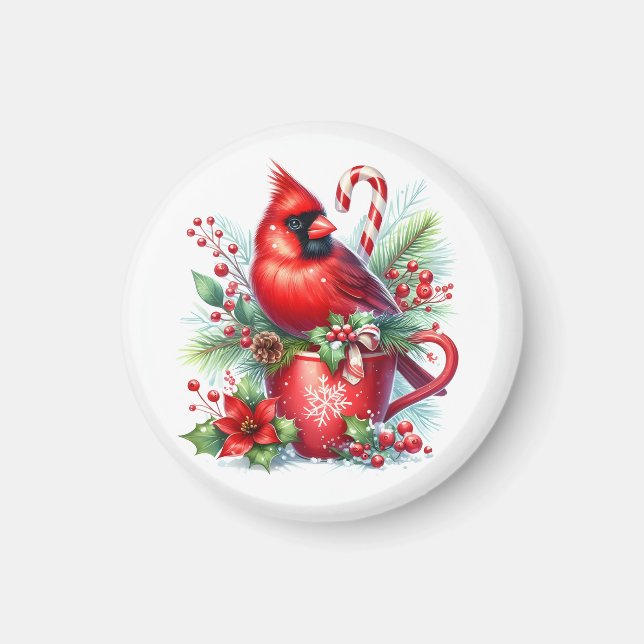Cardinal Magnet (Front)
