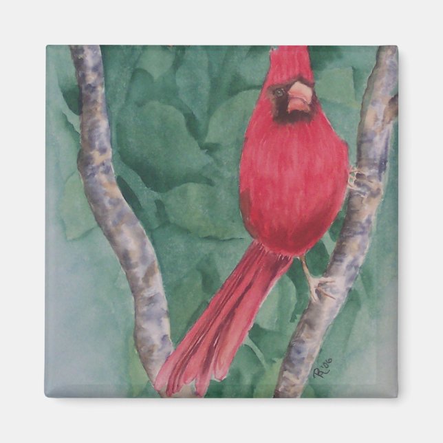 Cardinal Magnet (Front)