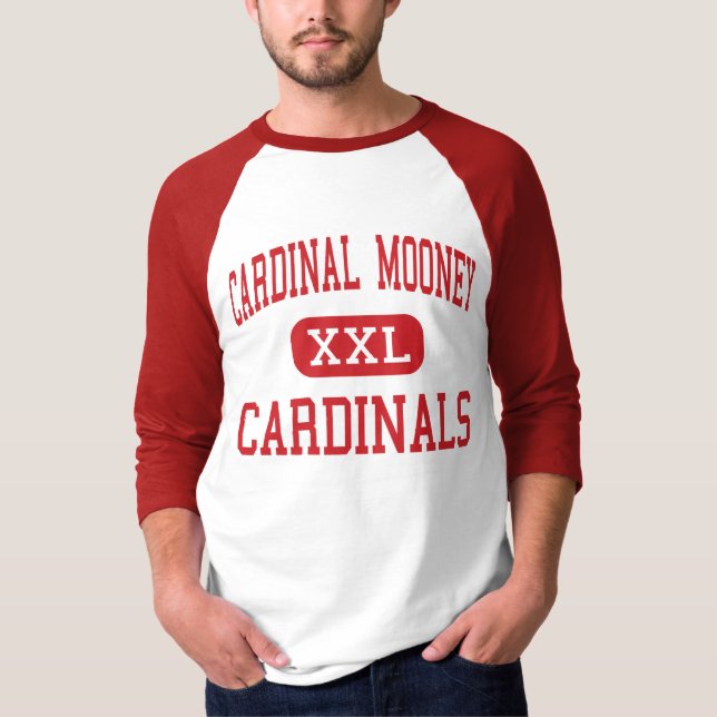 Cardinal Mooney - Cardinals - High - Youngstown T-Shirt (Front)