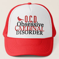 Cardinal Obsessed Funny