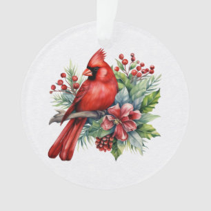 Cardinal Ornament