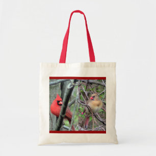 Cardinal Pair Tote bag