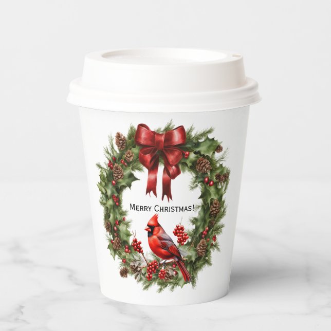 Cardinal Paper cup (Front)