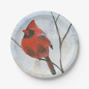 Cardinal Paper Plate