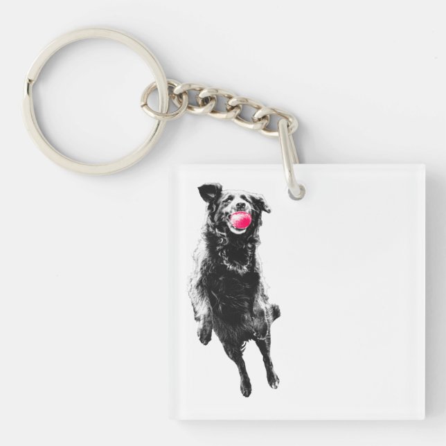 Cardinal pocket cheer key ring (Front)