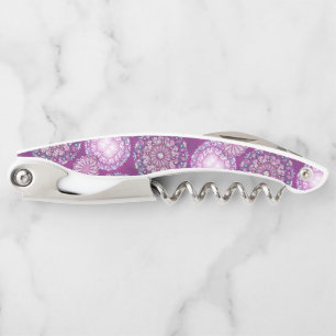 Cardinal Red Rosace Corkscrew