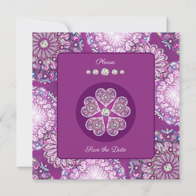 Cardinal red Rosace Holiday Card (Front)