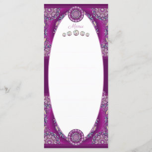 Cardinal Red Rosace Menu