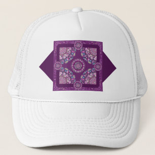 Cardinal red Rosace Trucker Hat