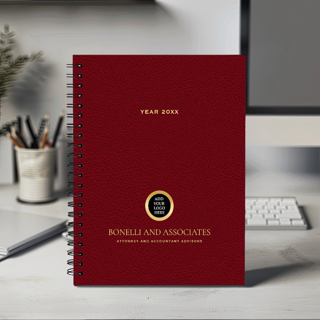 Cardinal red Round Logo Name Professional Planner (Creator Uploaded)
