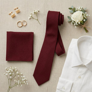 Cardinal Red Woven Heritage Tie
