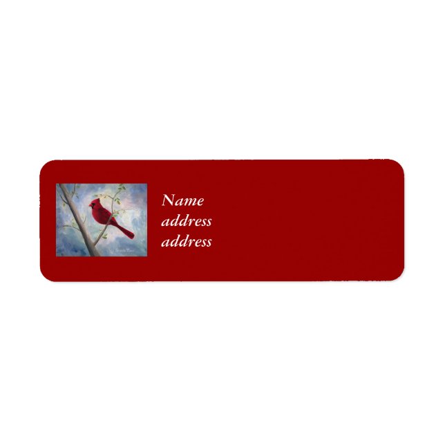 Cardinal Return Address Labels (Front)