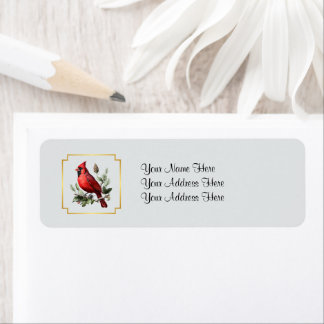 Cardinal Return Address Labels Matching Set