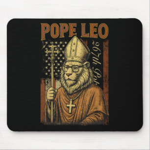 Cardinal Robert Prevost Pope Leo Xiv Mouse Pad