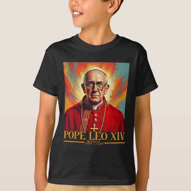 Cardinal Robert Prevost Shirt Pope Leo Xiv  (Front)