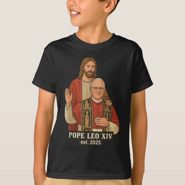 Cardinal Robert Prevost Shirt Pope Leo Xiv 8  (Front)